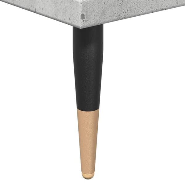 vidaXL badeværelsesskab 80x33x60 cm konstrueret træ betongrå