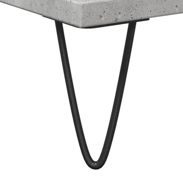 vidaXL badeværelsesskab 30x30x190 cm konstrueret træ betongrå