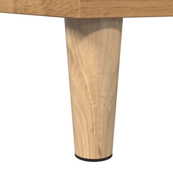 vidaXL Baderomsskap artisan eik 30x30x100 cm konstruert tre