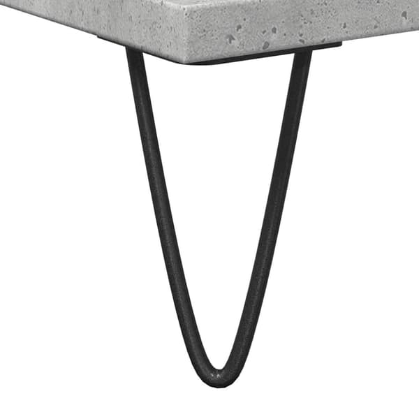 vidaXL badeværelsesskab 80x33x60 cm konstrueret træ betongrå