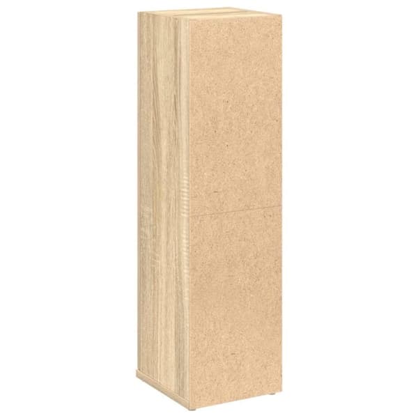 vidaXL badeværelsesskab med rulleholder 20,5x22x72 cm sonoma-eg