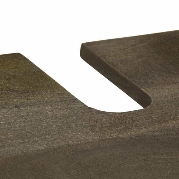 vidaXL Servantskap svart 62x33x58 cm heltre mango