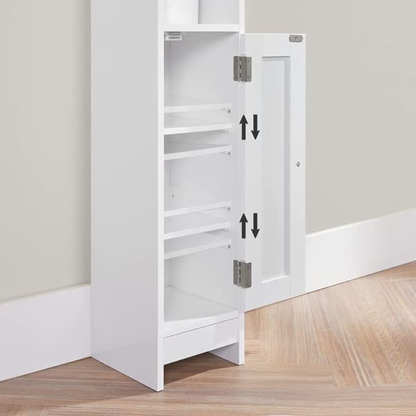 Liten förvaringsenhet 1 nisch, 1 dörr, 1 hylla - H80 cm