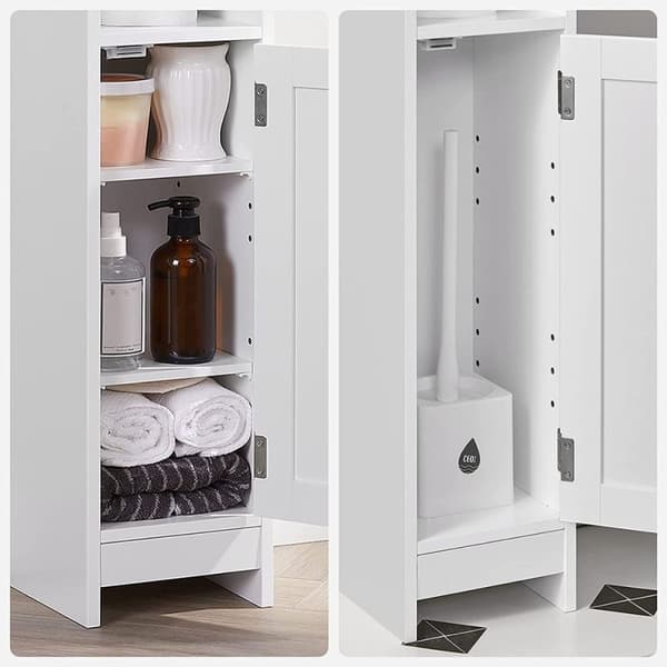 Liten förvaringsenhet 1 nisch, 1 dörr, 1 hylla - H80 cm