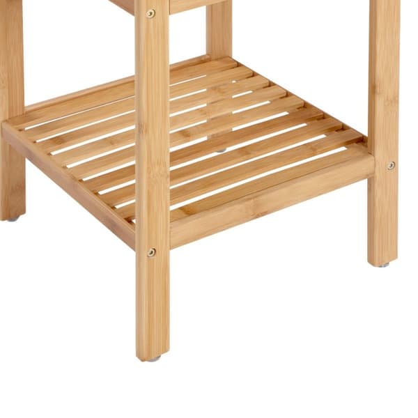 Badrumshylla med 4 hyllplan - H96 cm