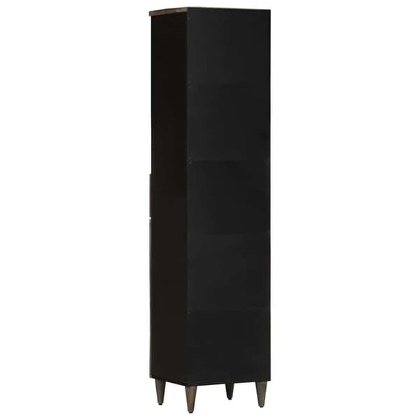 vidaXL Baderomsskap 38x33x160 cm heltre mango