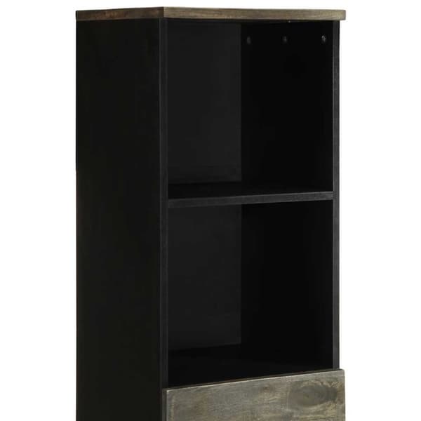 vidaXL Baderomsskap 38x33x160 cm heltre mango
