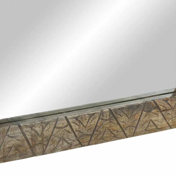 vidaXL Baderomsspeil 50x2,5x70 cm heltre mango