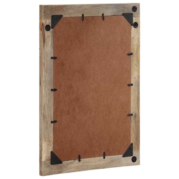 vidaXL Badrumsspegel 50x3x70 cm mango i massivt trä