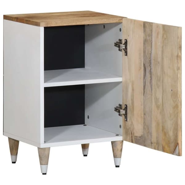 vidaXL Baderomsskap 38x33,5x58 cm heltre mango