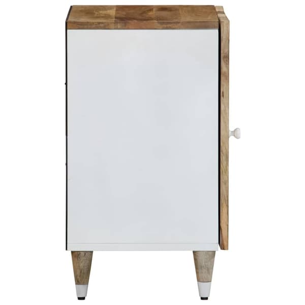 vidaXL Baderomsskap 38x33,5x58 cm heltre mango