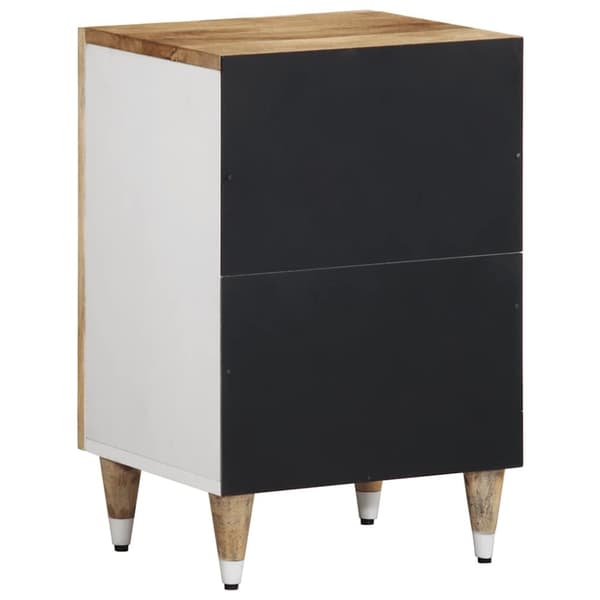 vidaXL Baderomsskap 38x33,5x58 cm heltre mango