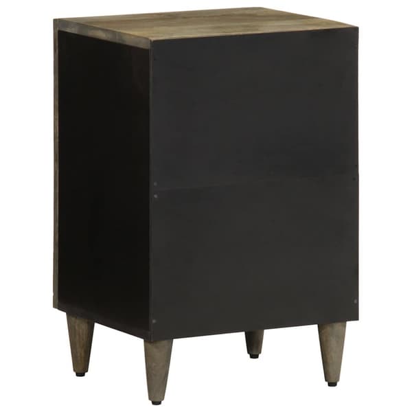 vidaXL Baderomsskap 38x33x58 cm heltre mango