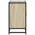 Pikkukuva 8 / 11: vidaXL Kylpyhuonekaappi altaalla Sonoma-tammi 80x33x60 cm tekninen puu