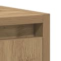 Miniatyrbillede 11 af 11: vidaXL underskab til badeværelse 60x33x60 cm konstrueret træ kunsteg
