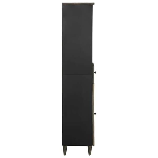 vidaXL badeværelsesskab 38x33x160 cm massivt mangotræ