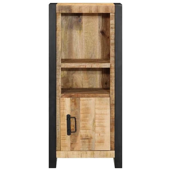 vidaXL Kylpyhuonekaappi 40x30x90 cm Massiivipuuta Karkea Mango