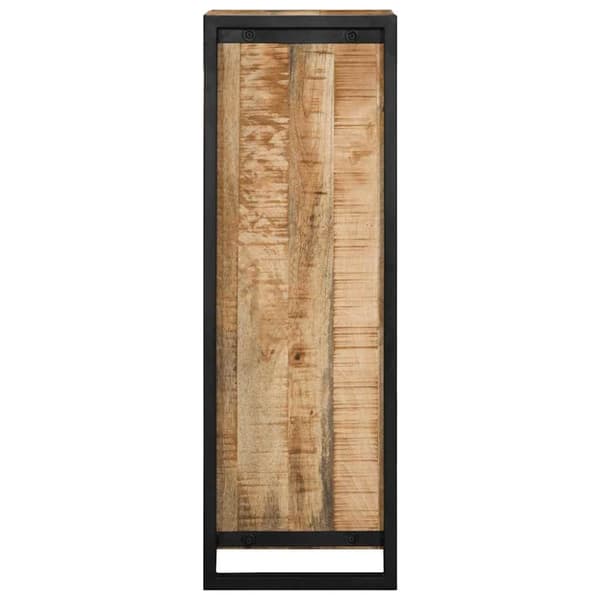 vidaXL Kylpyhuonekaappi 40x30x90 cm Massiivipuuta Karkea Mango