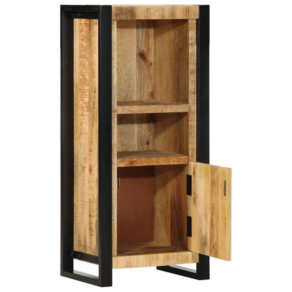 vidaXL Baderomsskap 40x30x90 cm grovt heltre mango