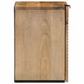 Miniatyrbilde 3 av 10: vidaXL Hengende baderomsskap brun 38x33,5x48 cm heltre mango