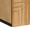 Miniatyrbilde 7 av 10: vidaXL Hengende baderomsskap brun 38x33,5x48 cm heltre mango