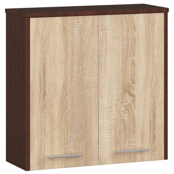 VÆGSKAB I 60 cm FIN 2D WENGE / SONOMA