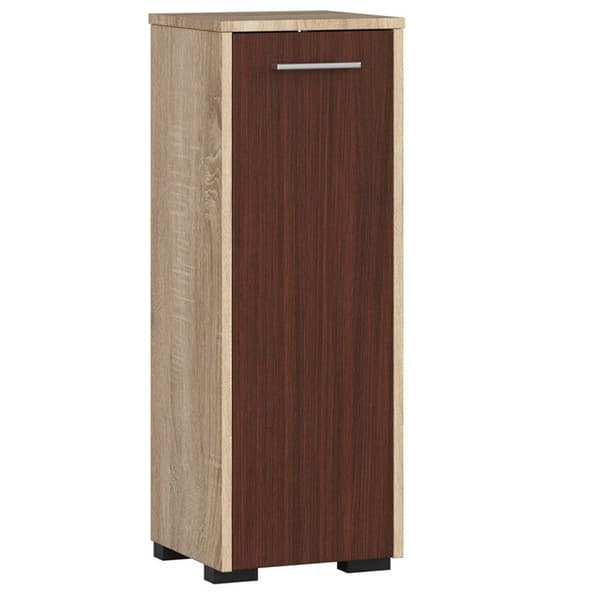 STÅENDE SKÅP BADRUM FIN S30 1D DÄBB SONOMA / WENGE