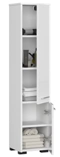 Miniatyrbild 2 av 5: REGALE BADRUM FIN STÄNGD 30 2D 140cm VIT BLANK