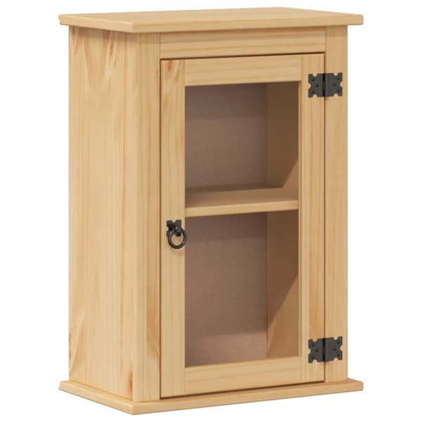 vidaXL Baderomsskap 3 stk Corona heltre furu