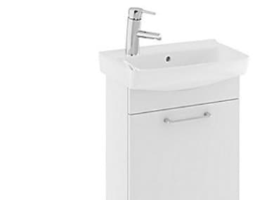 Ifö Spira möbelset 51,5cm - vit med kranhål höger djup 215