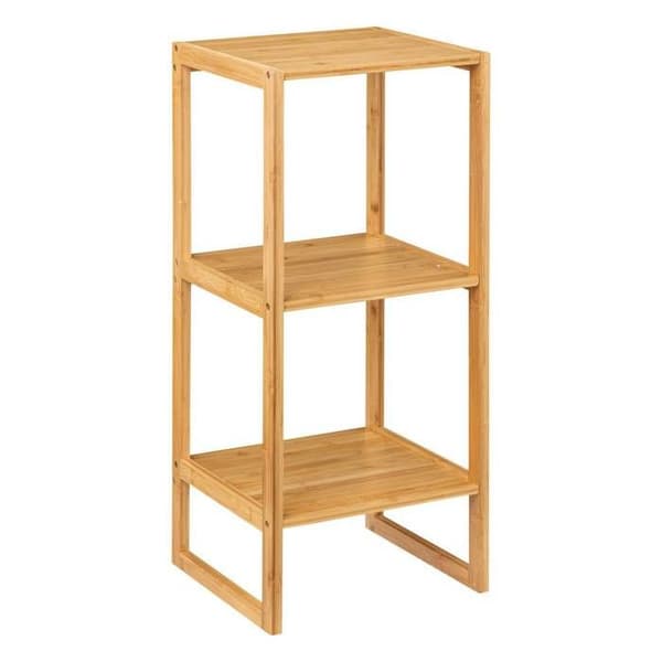 5five - hög hylla 2 nivåer 30cm "lab n modul" bambu