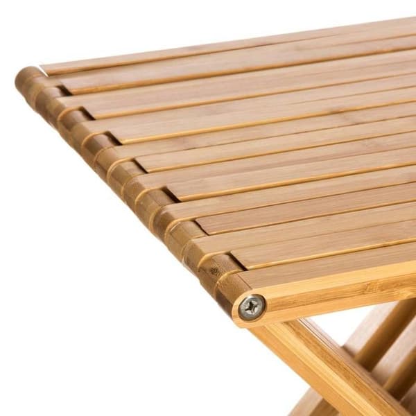 Fällbar bambustol - Naturlig - Samtida - Design