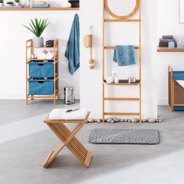 Fällbar bambustol - Naturlig - Samtida - Design