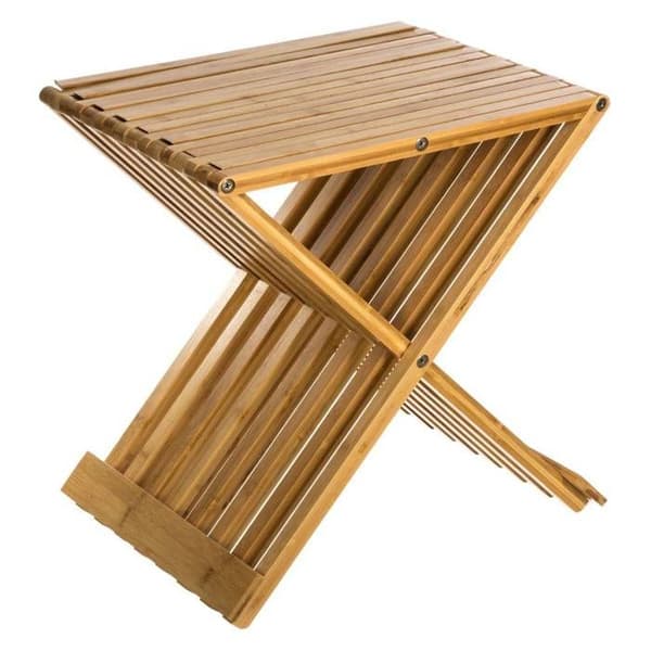Fällbar bambustol - Naturlig - Samtida - Design