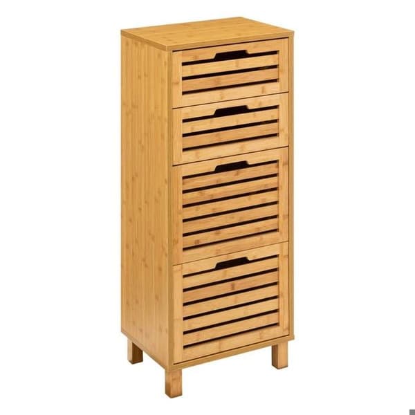 5five - möbel med 4 lådor bambu "sicela"