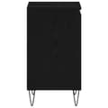 Miniatyrbilde 8 av 11: vidaXL Baderomsskap Svart Eik 58x33x60 cm Konstruert Tre