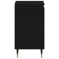 Miniatyrbilde 8 av 11: vidaXL badekabinett svart eik 58x33x60 cm konstruert tre