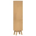 Miniatyrbilde 9 av 11: vidaXL Baderomsskap Brun 35x30x159 cm Solid Furutre