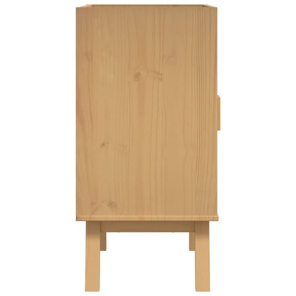 vidaXL Pesualtaiden Aluskaappi 114x43x73,5 cm Täysipuu Mänty