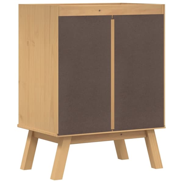 vidaXL Pesualtaiden Aluskaappi 114x43x73,5 cm Täysipuu Mänty
