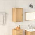 Miniatyrbillede 5 af 11: vidaXL Lys træ Massivt fyrretræ Mellem Badeværelsesskab Rektangulær