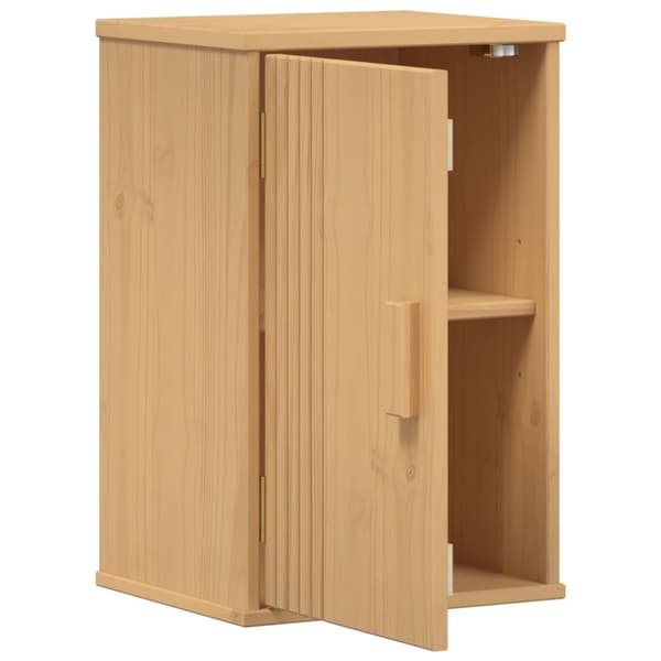 vidaXL Baderom Oppbevaringsskap 35x30x55 cm Solid Tre Furu