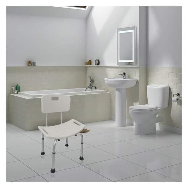 Cablematic - Höjdjusterbar duschstol för äldre - PN19021618200128004