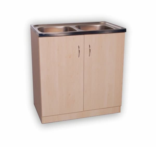 YKSITTÄINEN tiskiallaskaappi 80x50 sonoma tammi