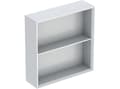Miniatyrbilde 2 av 2: Reol iCon kvardratisk hvid blank