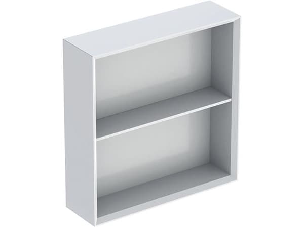 Reol iCon kvardratisk hvid blank