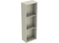 Miniatyrbilde 2 av 2: Reol iCon rektangulær sand-grå blank