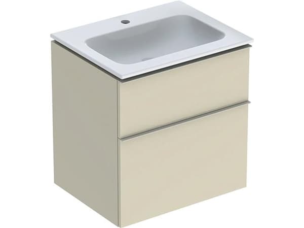 Møbelsæt iCon smal 2 skuf 60x63 sandgrå
