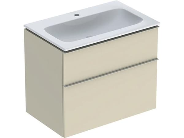 Møbelsæt iCon smal 2 skuf 75x63 sandgrå