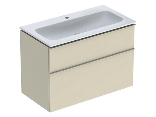 Møbelsæt iCon smal 2 skuf 90x63 sandgrå